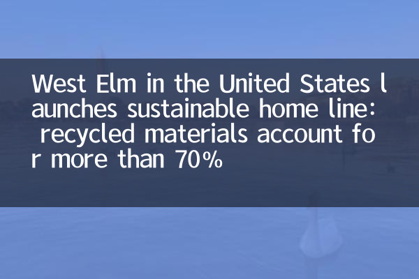 미국의 웨스트 엘름 (West Elm)